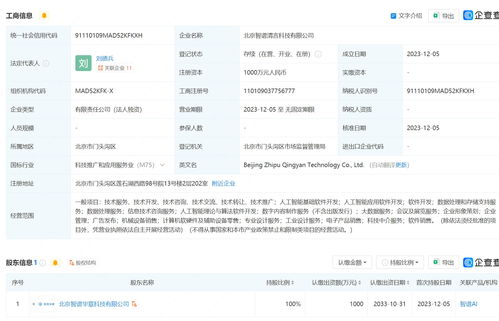 智譜AI在京成立科技新公司，應用軟件服務開啟新篇章